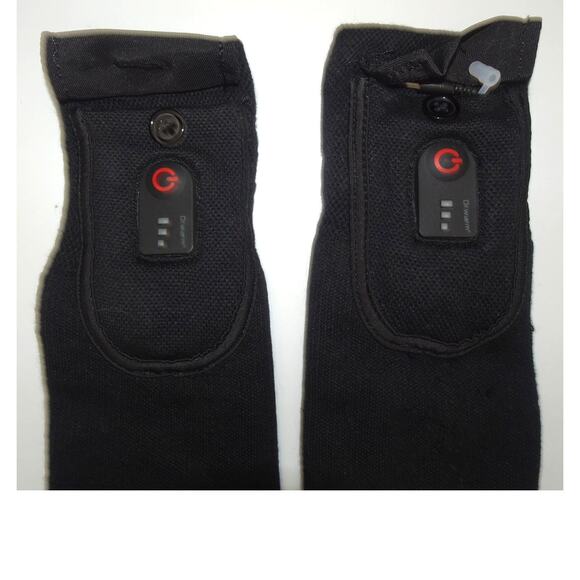 Dr. Warm Wireless Heated Socks, Black/Red, Large - Picture 9 of 10